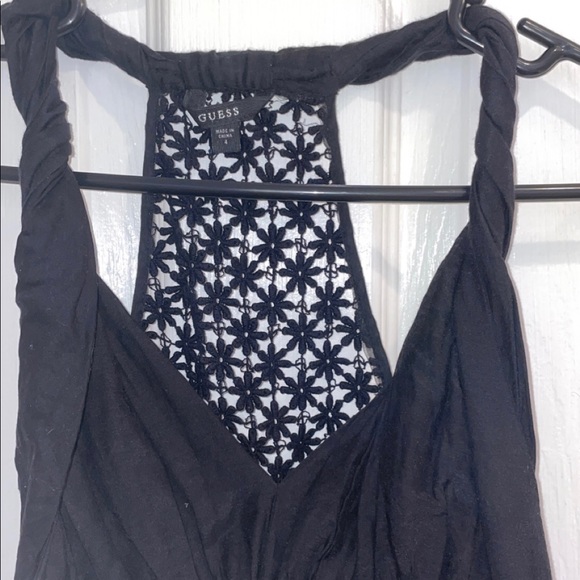Great condition GUESS black halter pixie dress size 4 - Picture 4 of 6